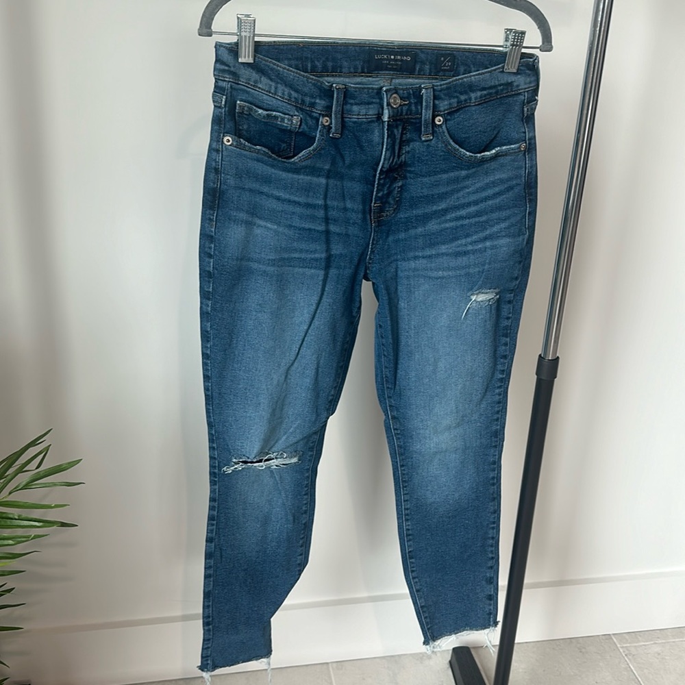 Lucky Brand ankle jeans